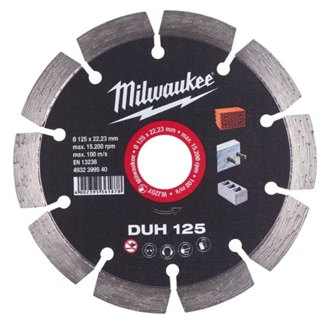 Алмазный диск DUH 125 мм Milwaukee