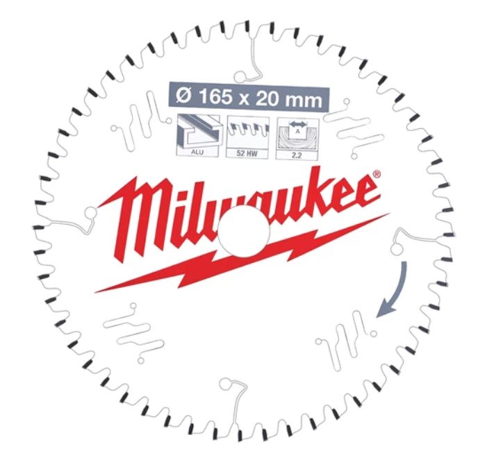 Пильный диск для циркулярной пилы по дереву 184x30x2,4x54 Milwaukee