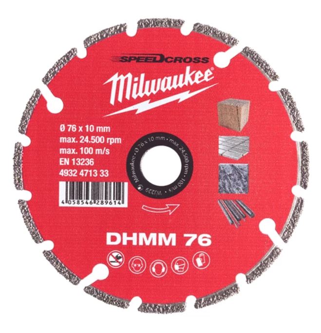 Алмазный диск DHMM 76 мм для M12 FCOT