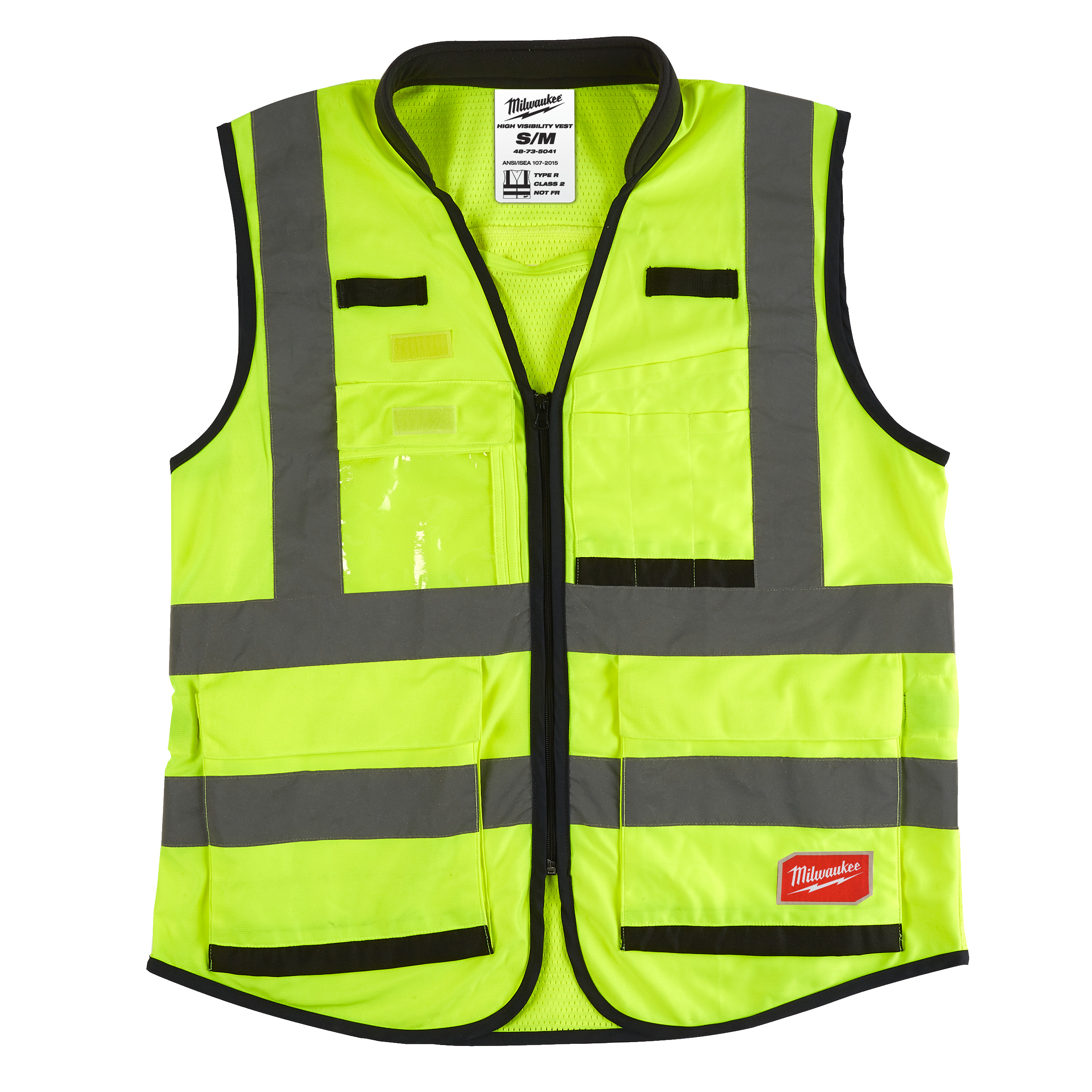 Жилет светоотражающий Premium Hi-Visibility Vest Yellow - S/M