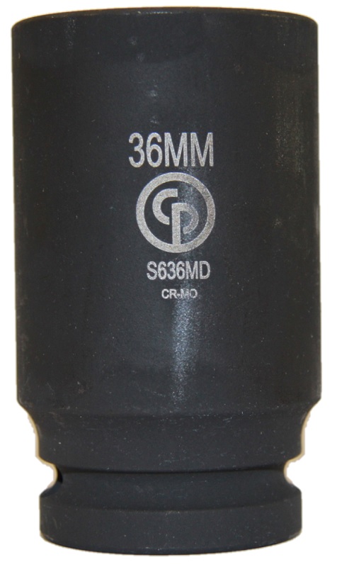 Головка шестигранная ударная удлиненная 36 мм, 3/4" S636MD Chicago Pneumatic