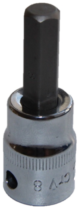 Головка со вставкой 8 мм, 3/8" Saltus