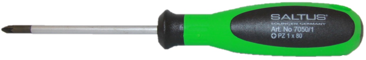 Отвертка PZ1, 80 мм Saltus