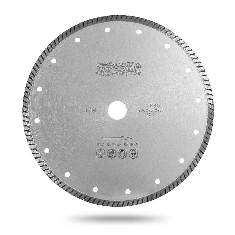 Диск алмазный Messer FB/M TURBO 230х22,2