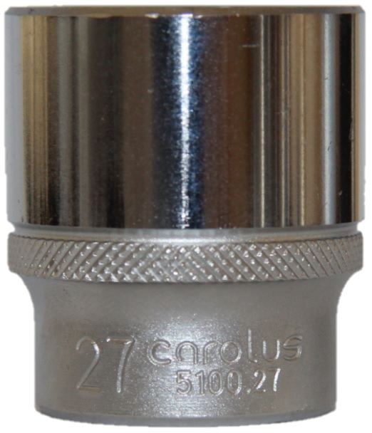 Головка торцевая 1/2", длина 27мм, 5100.27 Gedore