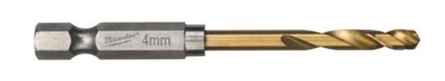 Сверло по металлу RedHEX HSS-G TiN 4 мм (2 шт.)