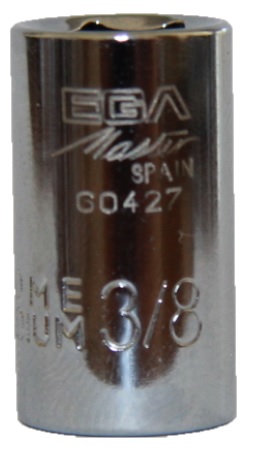 Головка шестигранная 3/8", 1/4" Ega Master