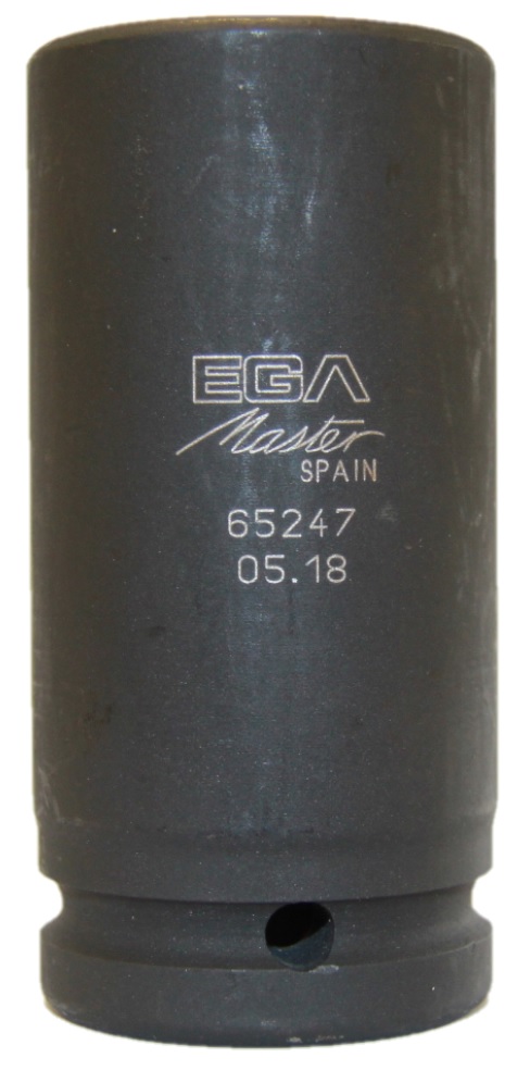 Головка ударная шестигранная удлиненная 1.1/8", 3/4" Ega Master
