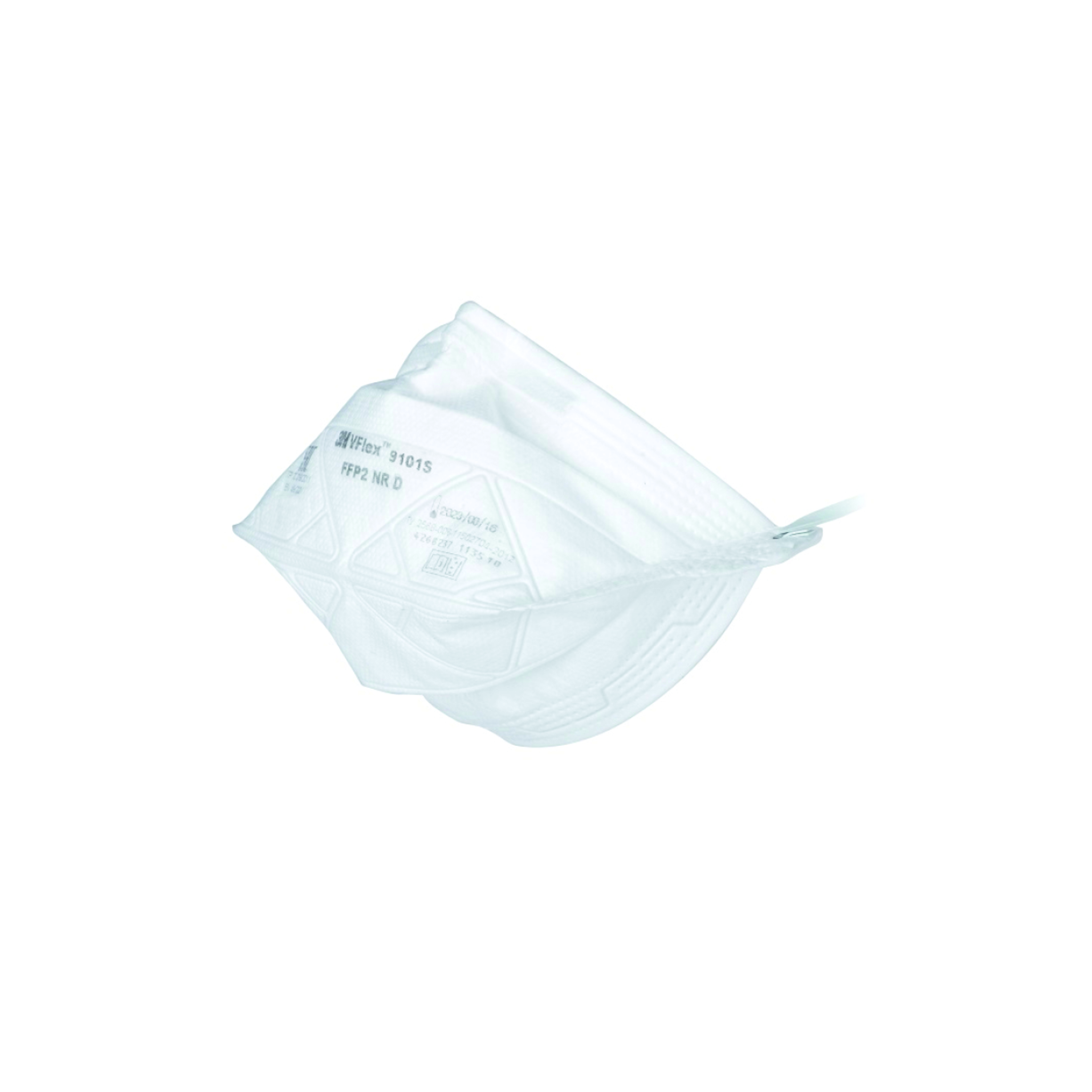 3M™ VFlex™ 9101S Противоаэрозольная фильтрующая полумаска, класс защиты FFP1 NR D, складная, размер стандартный