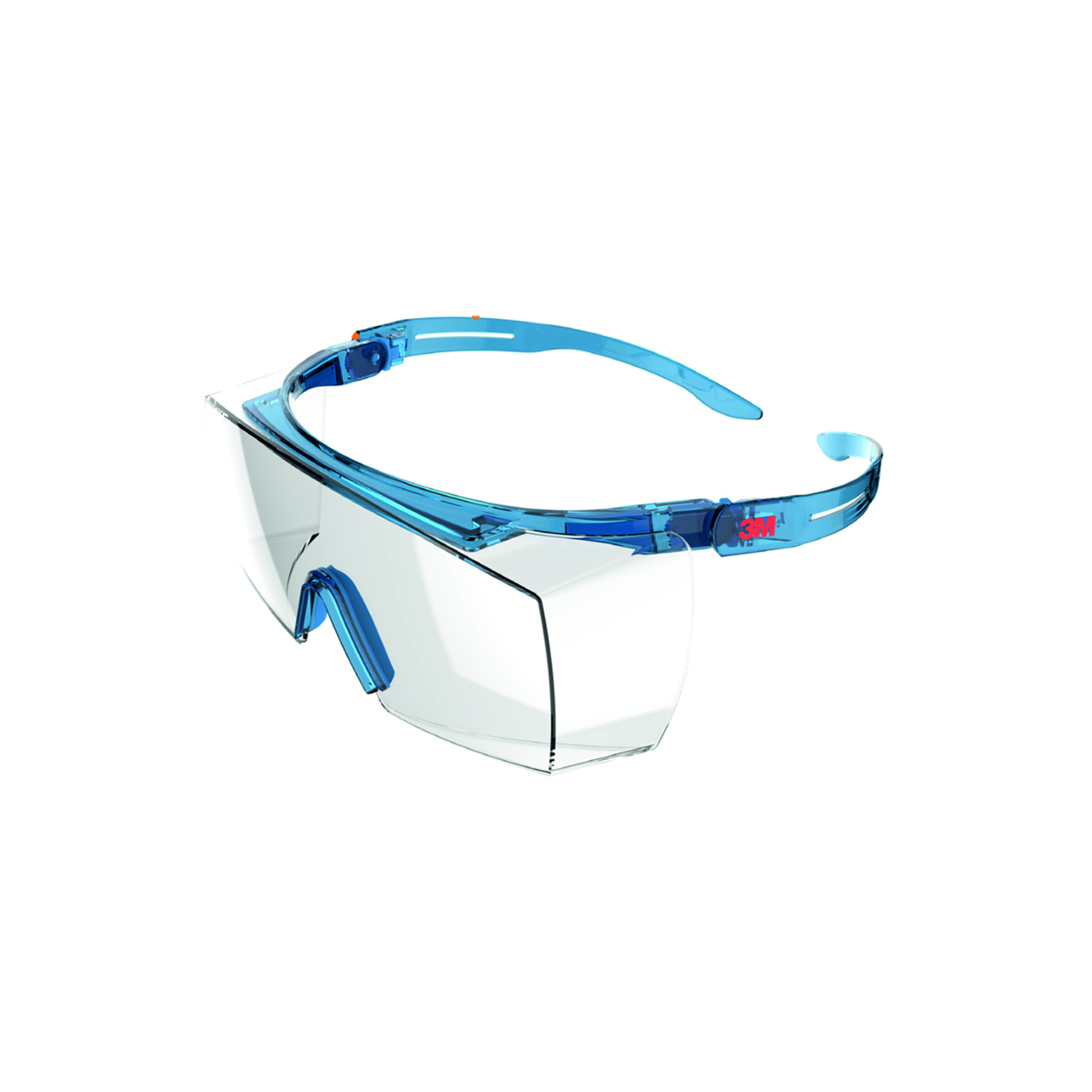 3M™ SecureFit™ 3700 SF3701SGAF-BLU-EU Очки открытые защитные поверх корригирующих с покрытием Scotch