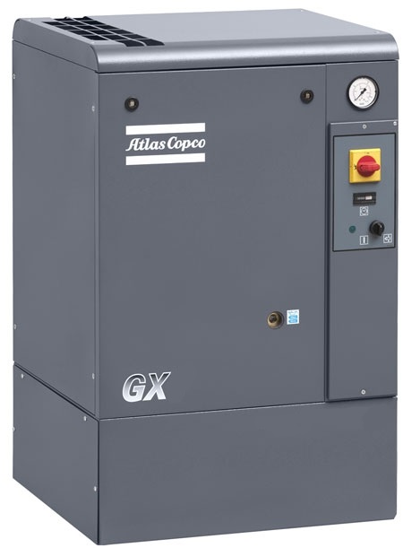 Компрессор винтовой маслосмазываемый Atlas Copco GX4  10P / 400В 3ф 50Гц без N / CE