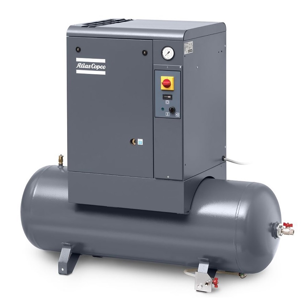 Компрессор винтовой маслосмазываемый Atlas Copco GX7  10P / 400В 3ф 50Гц без N / CE TM(200l)