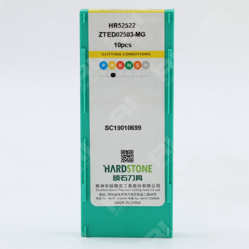 Пластина канавочная ZTED02503-MG HR52522 оригинал режимы резания