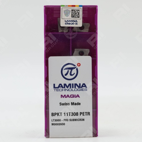 Пластина BPKT 11T308 PETR LT 3000