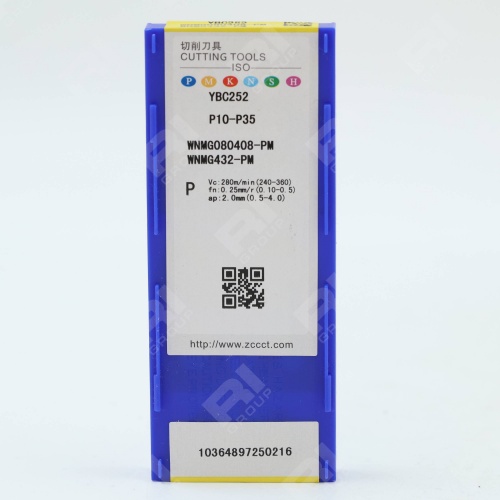 Токарная пластина WNMG080408-PM YBC252 оригинал